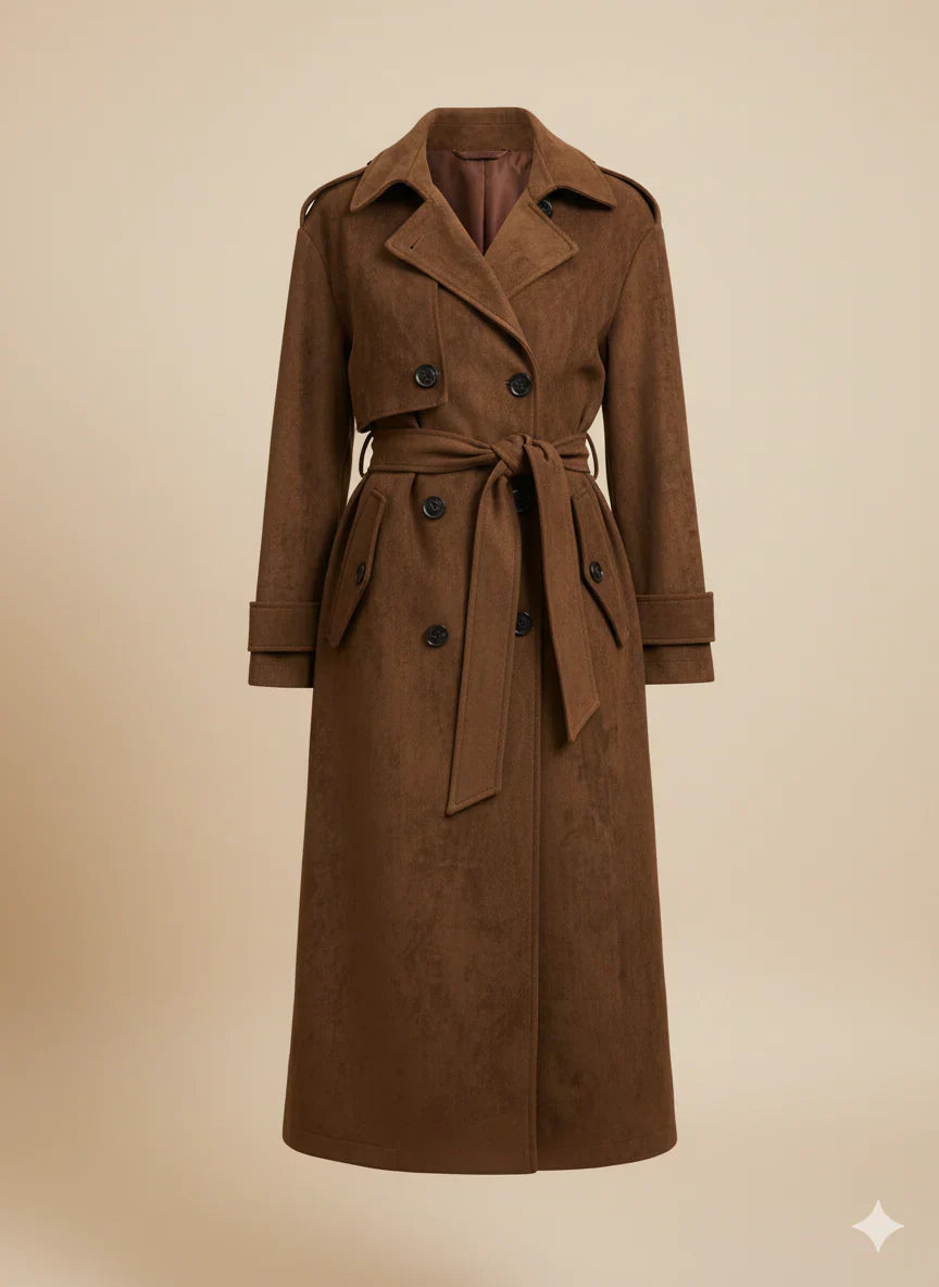 AGNES™ | Trench Coat Winter Jacket