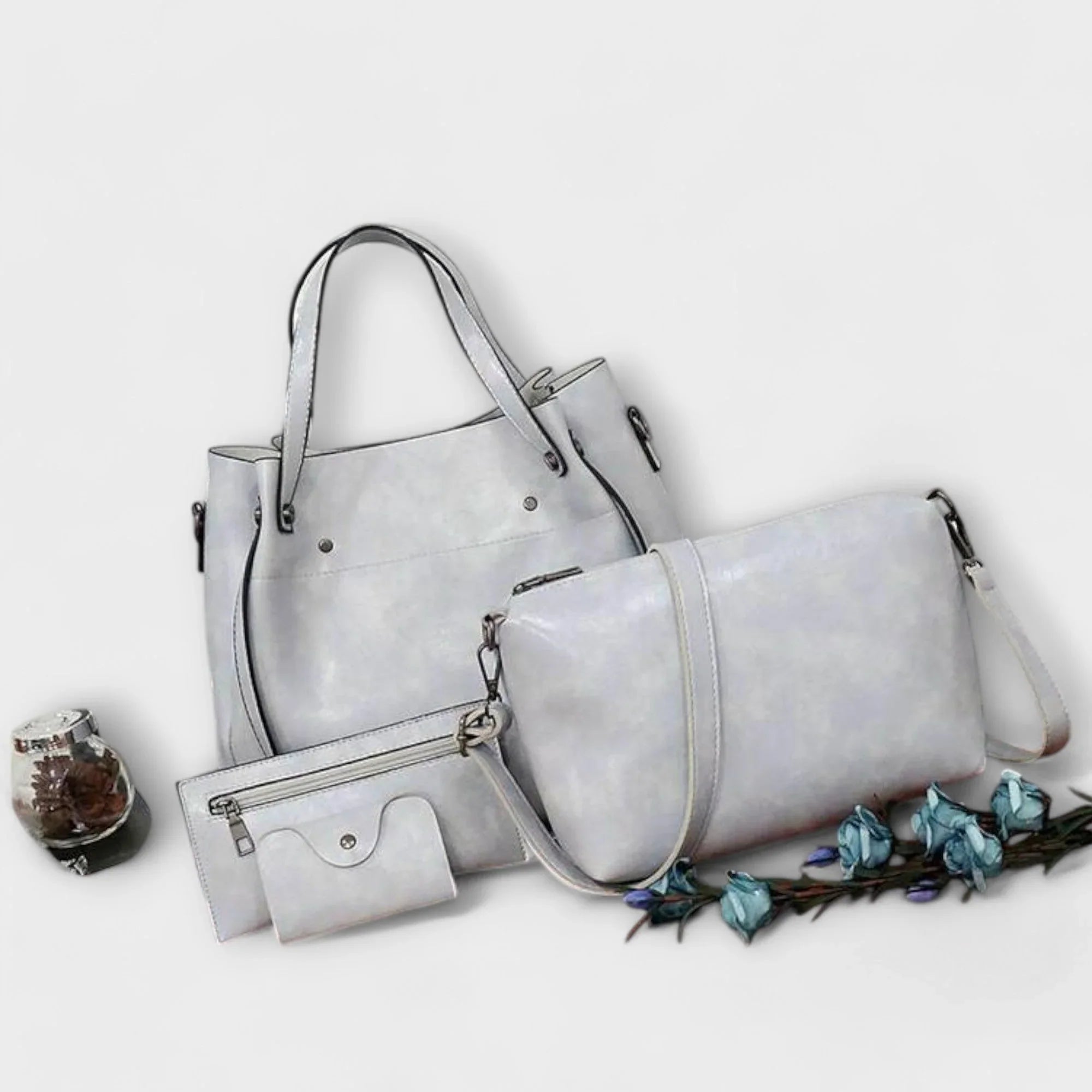 AZURA™ – Four Piece Vintage Handbag Set
