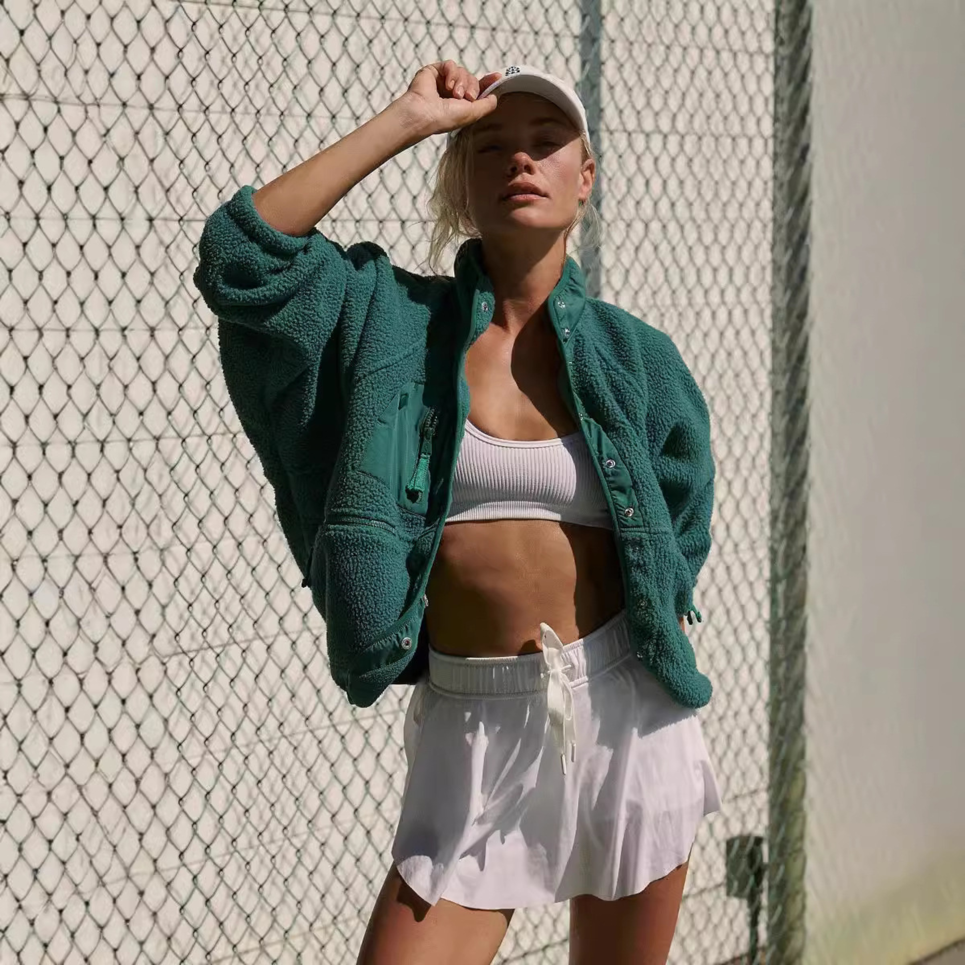 MANCY™ - Casual Button Down Cropped Jacket