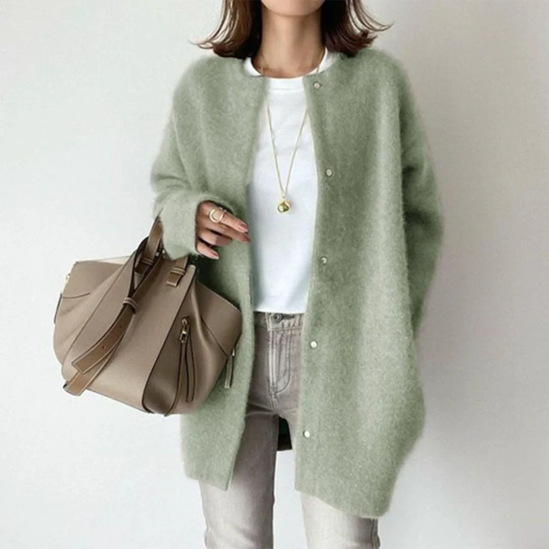 CHLOE™ | Elegant Cashmere Cardigan