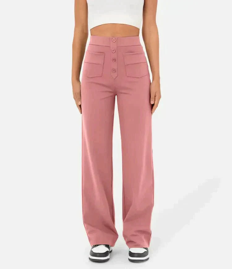 ARIA™ | High-waisted Elastic Trousers