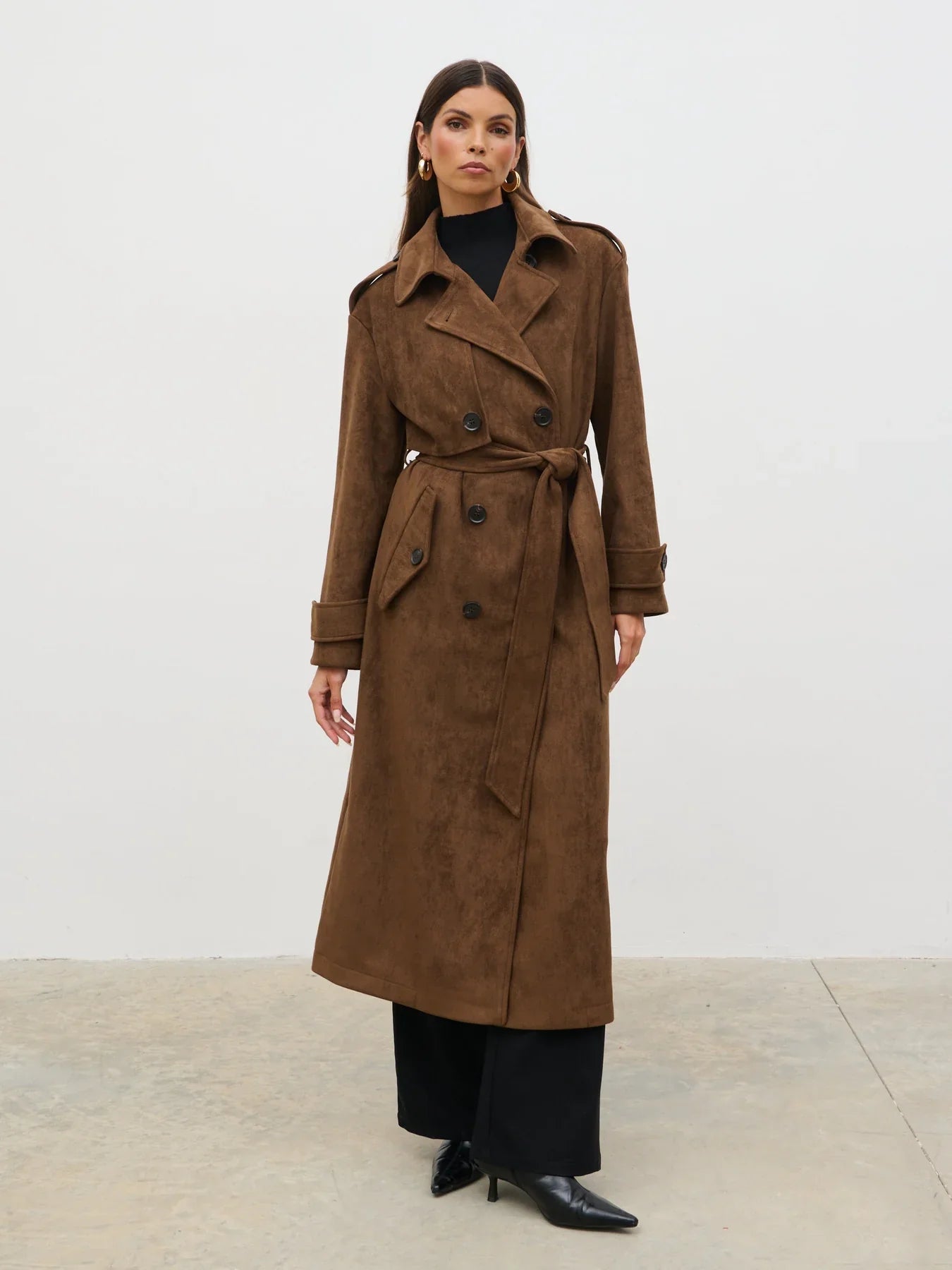 AGNES™ | Trench Coat Winter Jacket