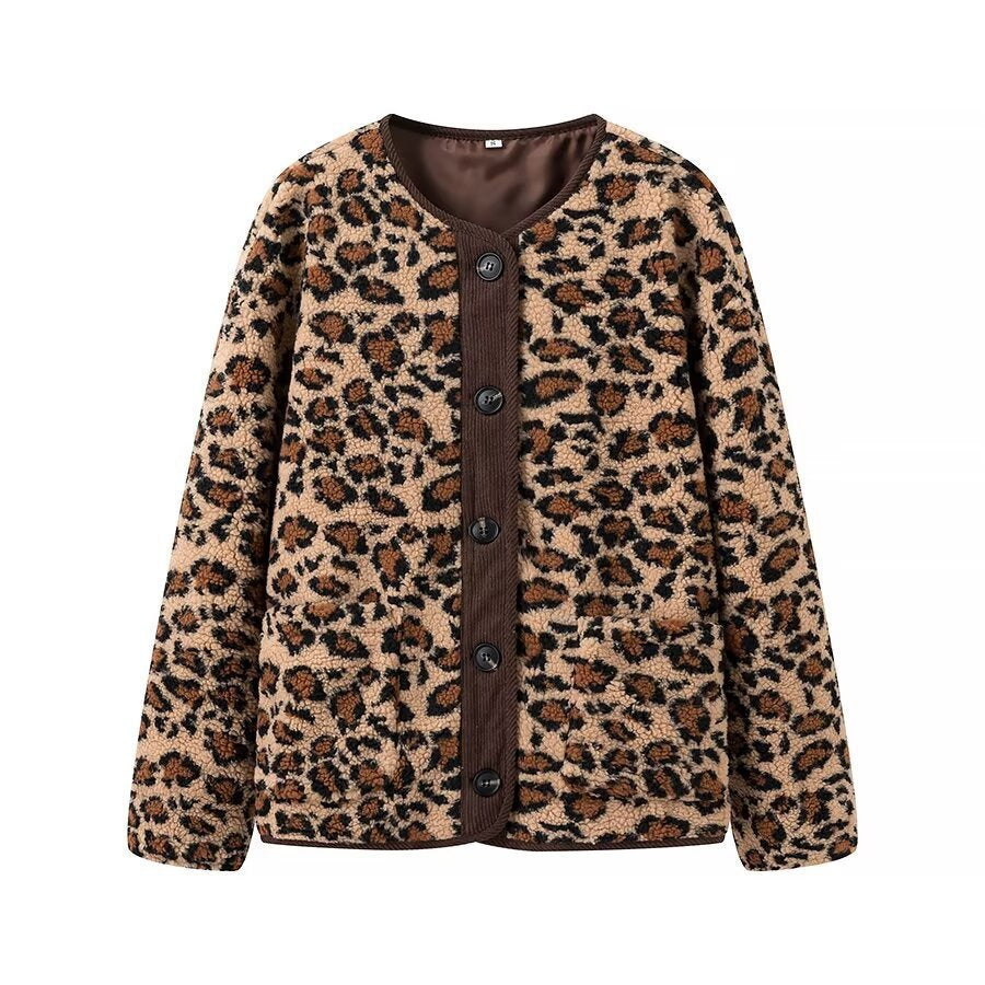 DIANA™- Leopard Winter Jacket