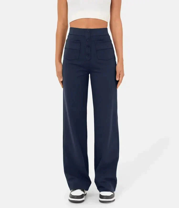 ARIA™ | High-waisted Elastic Trousers